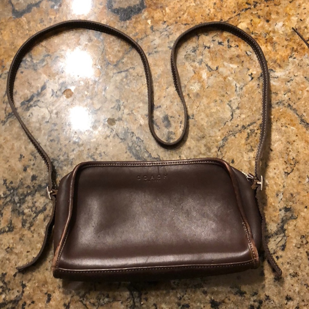 Vintage Chocolate Coach Satchel